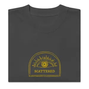 Scattered Eye Logo Faded Loose T-shirt
