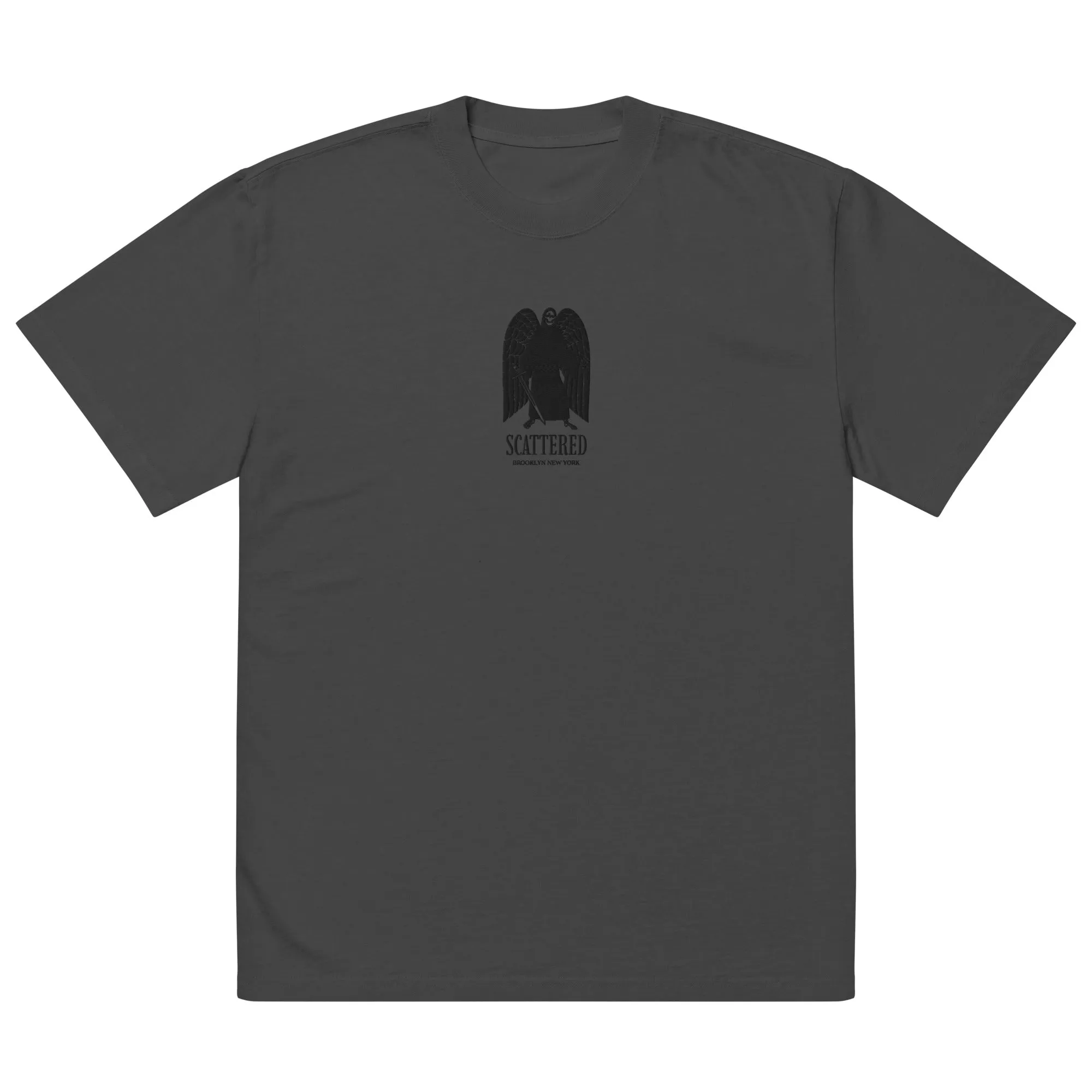 Scattered Grim Embroidered T-shirt