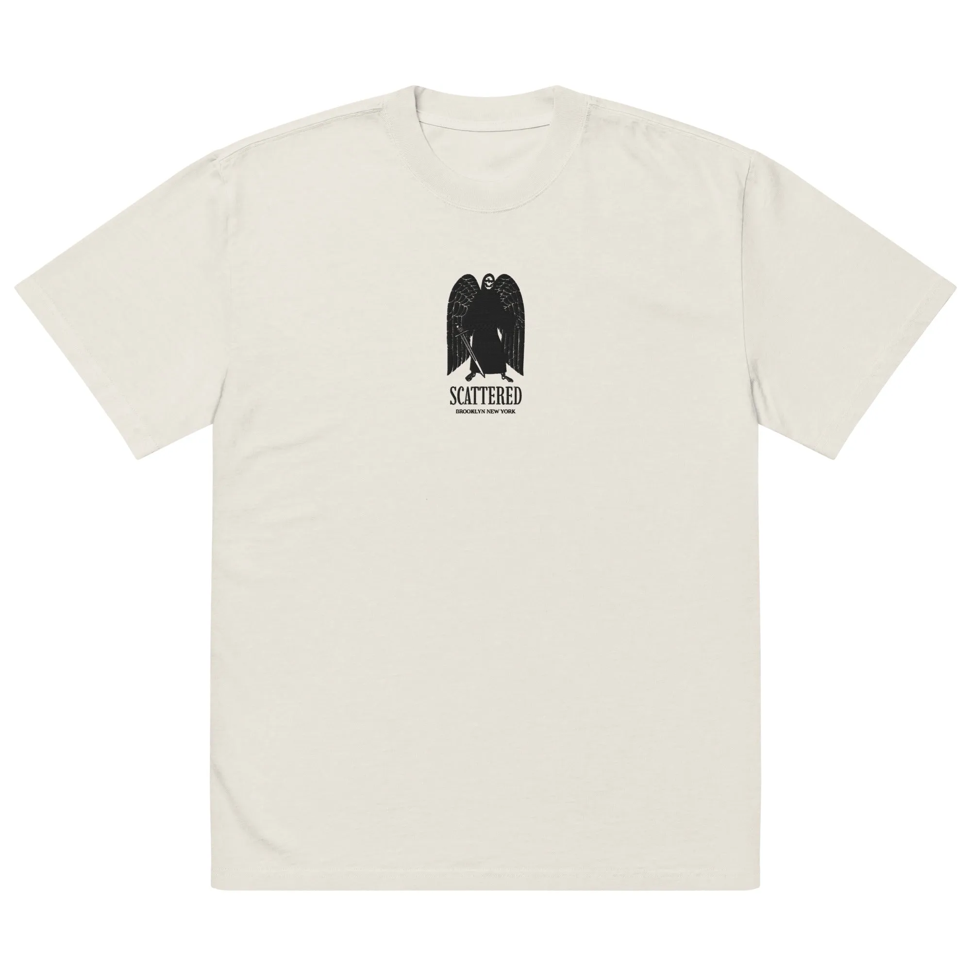 Scattered Grim Embroidered T-shirt