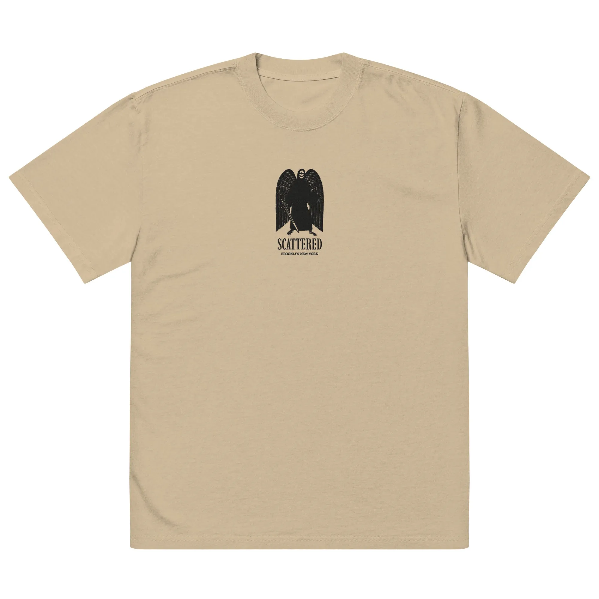 Scattered Grim Embroidered T-shirt