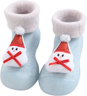 Shoes for Kids,Snow Christmas Baby Socks Shoes Children Baby Socks Cartoon Baby Toddler Floor Socks Shoes Boy Shoes
