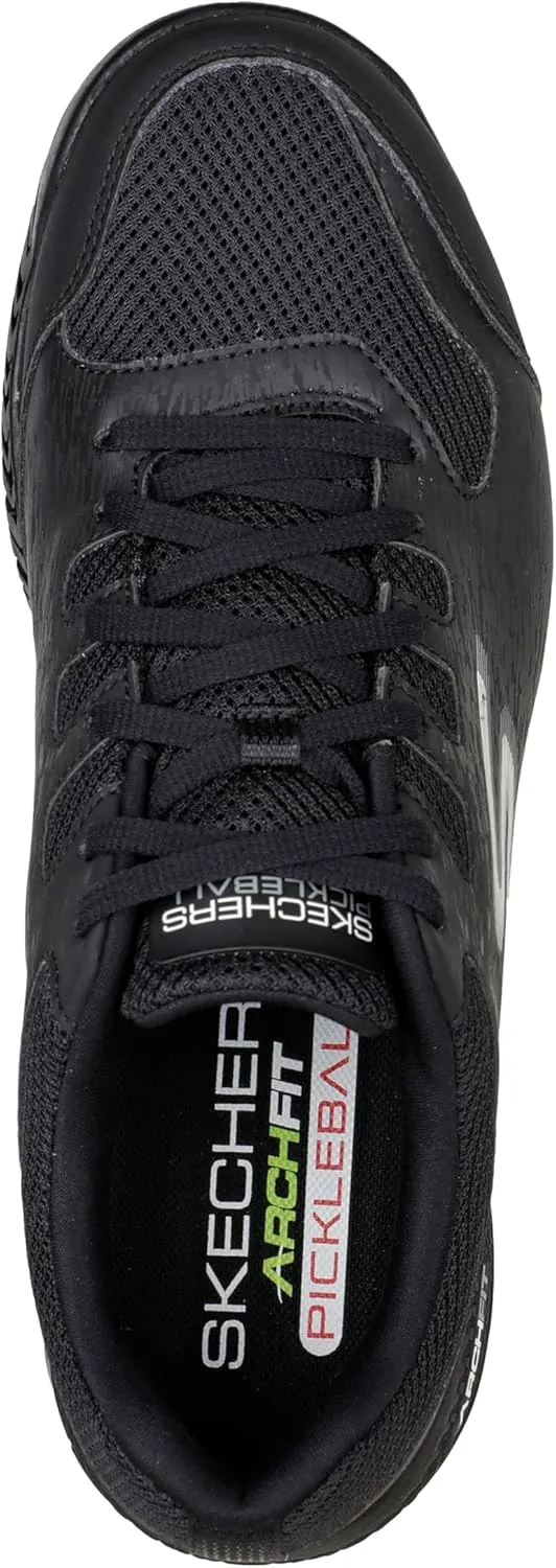 Skechers Men's Viper Court-Athletic Indoor Outdoor Pickleball Shoes with Arch Fit Support Sneaker