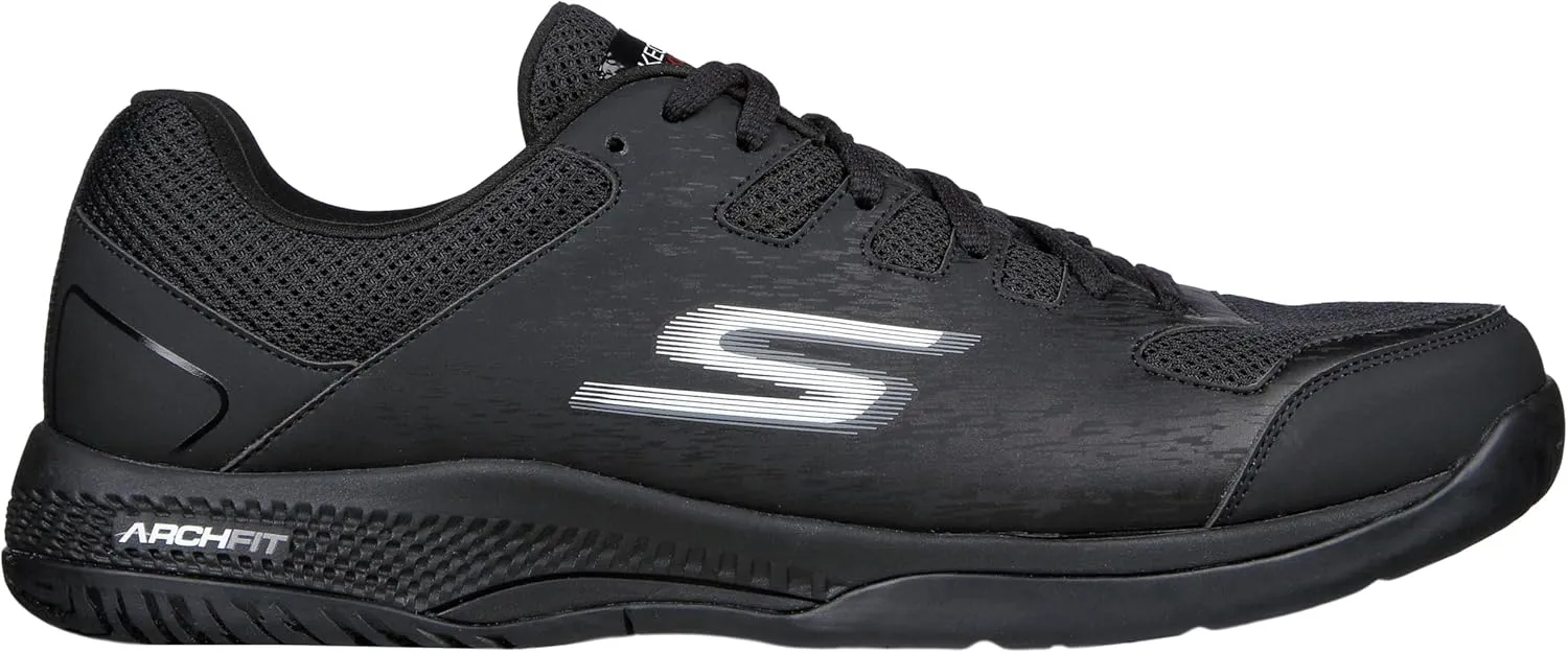 Skechers Men's Viper Court-Athletic Indoor Outdoor Pickleball Shoes with Arch Fit Support Sneaker