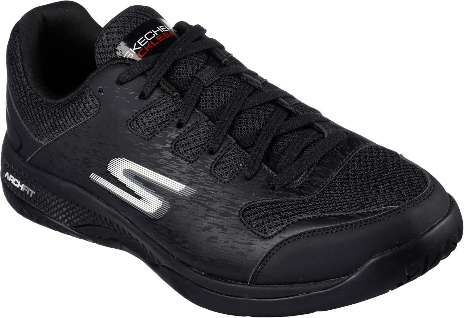 Skechers Men's Viper Court-Athletic Indoor Outdoor Pickleball Shoes with Arch Fit Support Sneaker