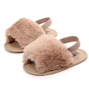 Sling Back Scuffs Fawn