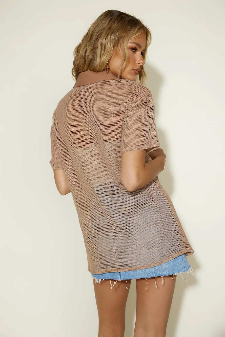 SNDYS Hyams Shirt Mocha
