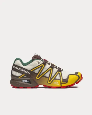 Speedcross 3 Vanilla Ice / Shopping Bag / Posy Green Low Top Sneakers