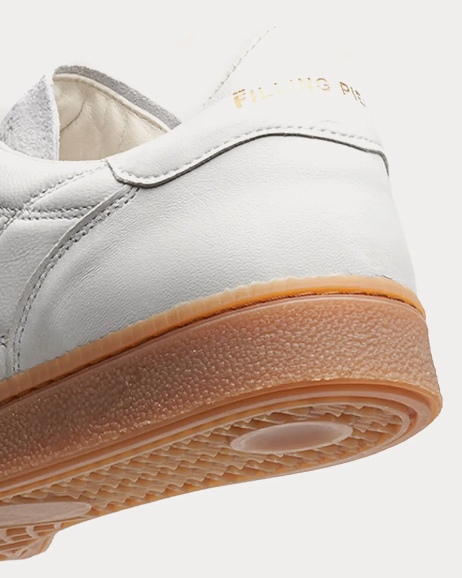 Sprinter Fussquilt White Low Top Sneakers