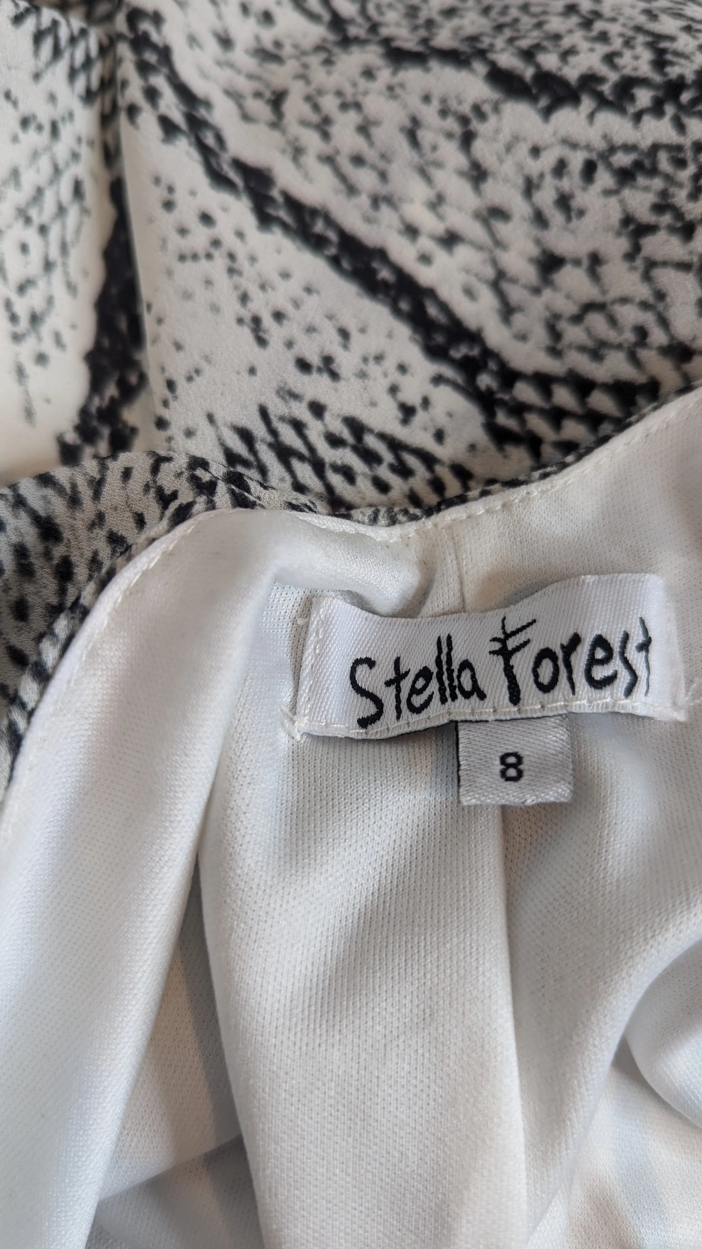 Stella Forest Snake Print Mini Slip Dress