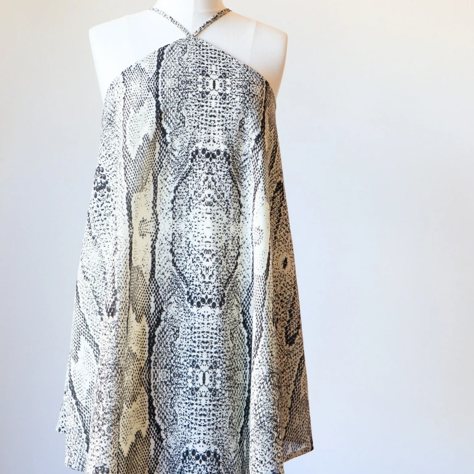 Stella Forest Snake Print Mini Slip Dress