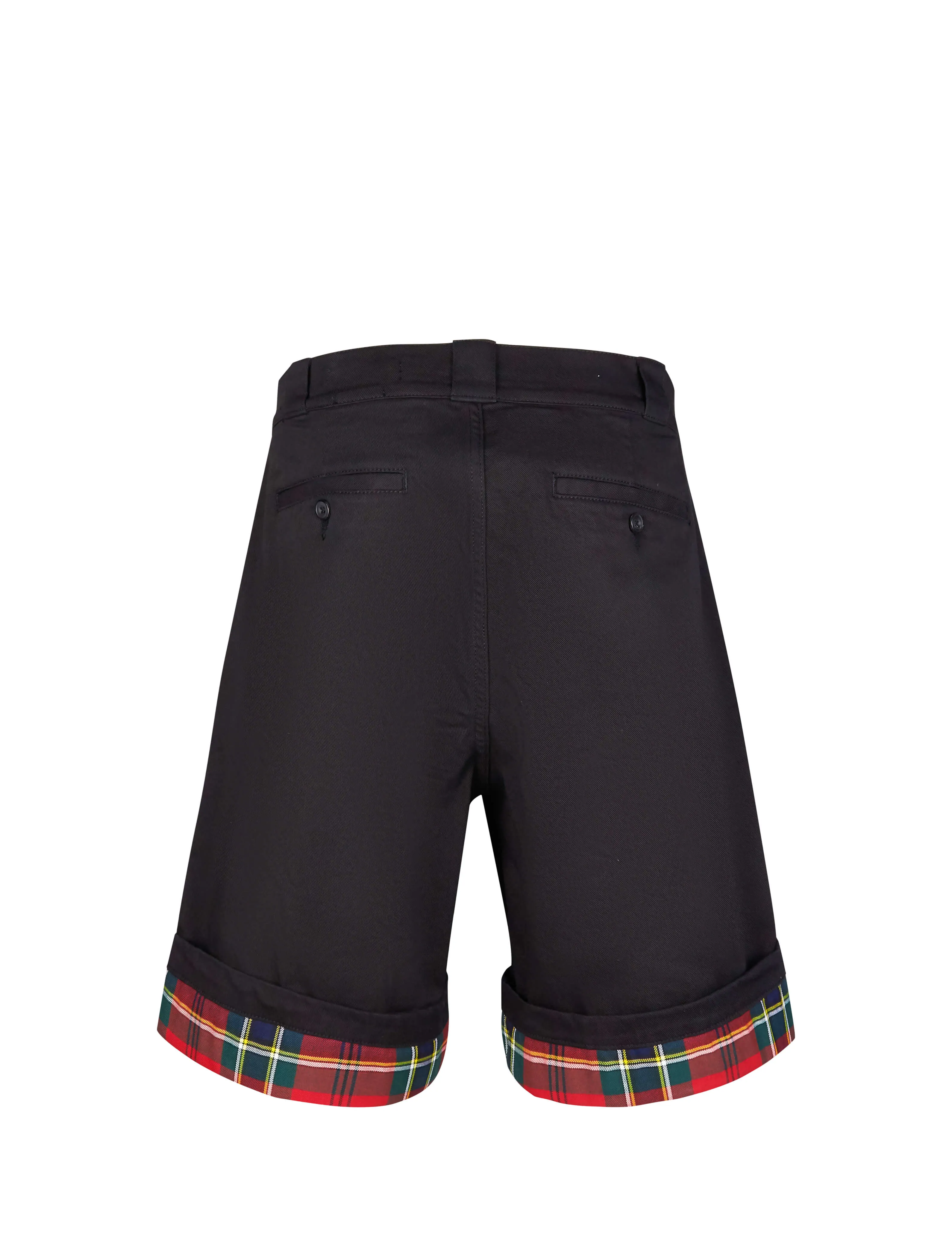 Tartan Cuff Shorts