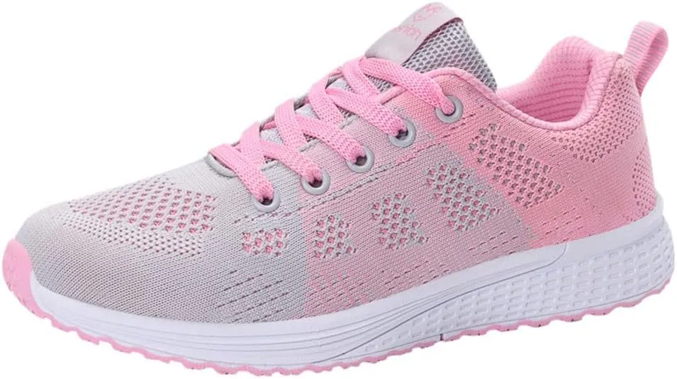 Tennis Shoes Womens Dress Casual Shoes for Men Platfrom Sneakers Walking Shoes Wide Width Mesh Breathable Hiking Shoes Low Top Lightweight