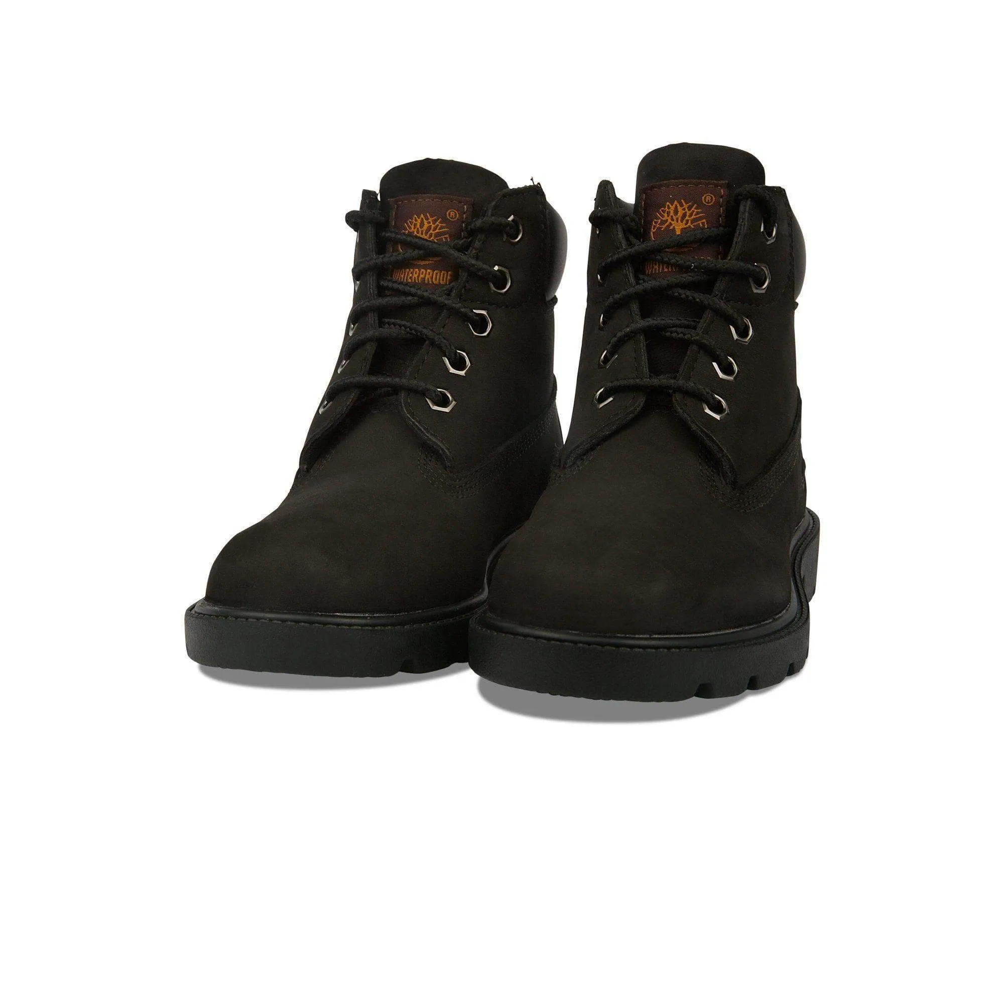 Timberland 6 Inch Premium Pre-School Boots Black