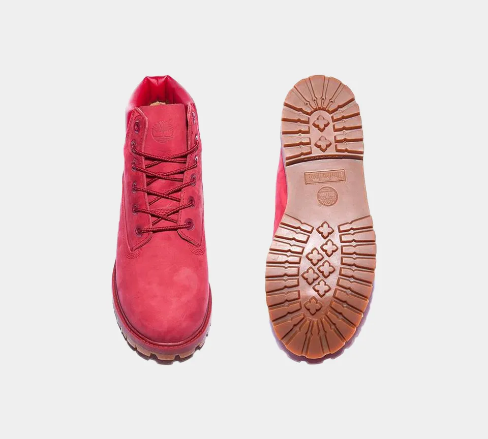 Timberland Red 6 Inch Premium Waterproof Boots
