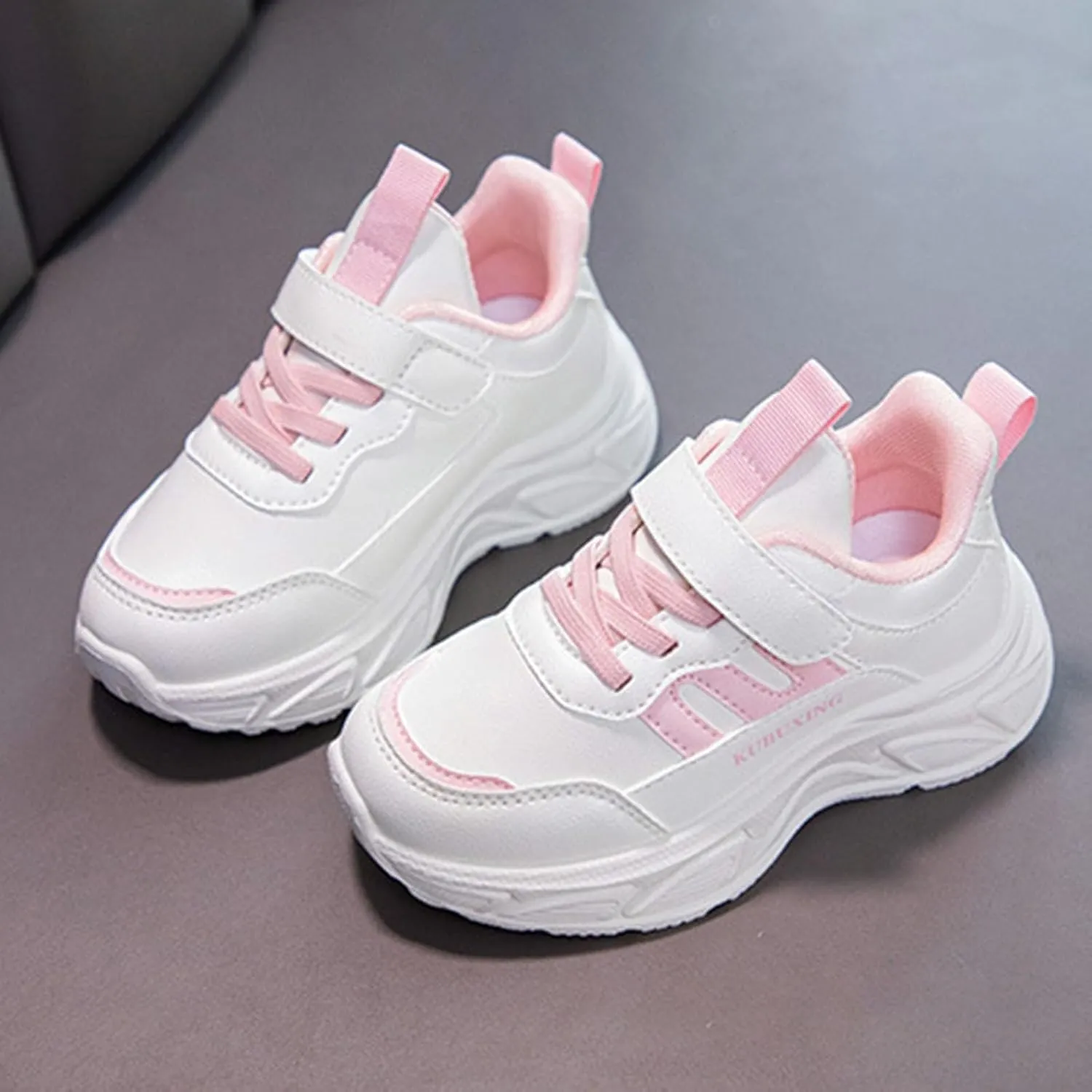 Toddler Big Kids Shoes Boys Girls Breathable Sneakers Athletic Running Shoes Casual White Sneakers for Toddler Girls