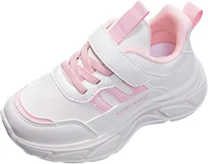 Toddler Big Kids Shoes Boys Girls Breathable Sneakers Athletic Running Shoes Casual White Sneakers for Toddler Girls