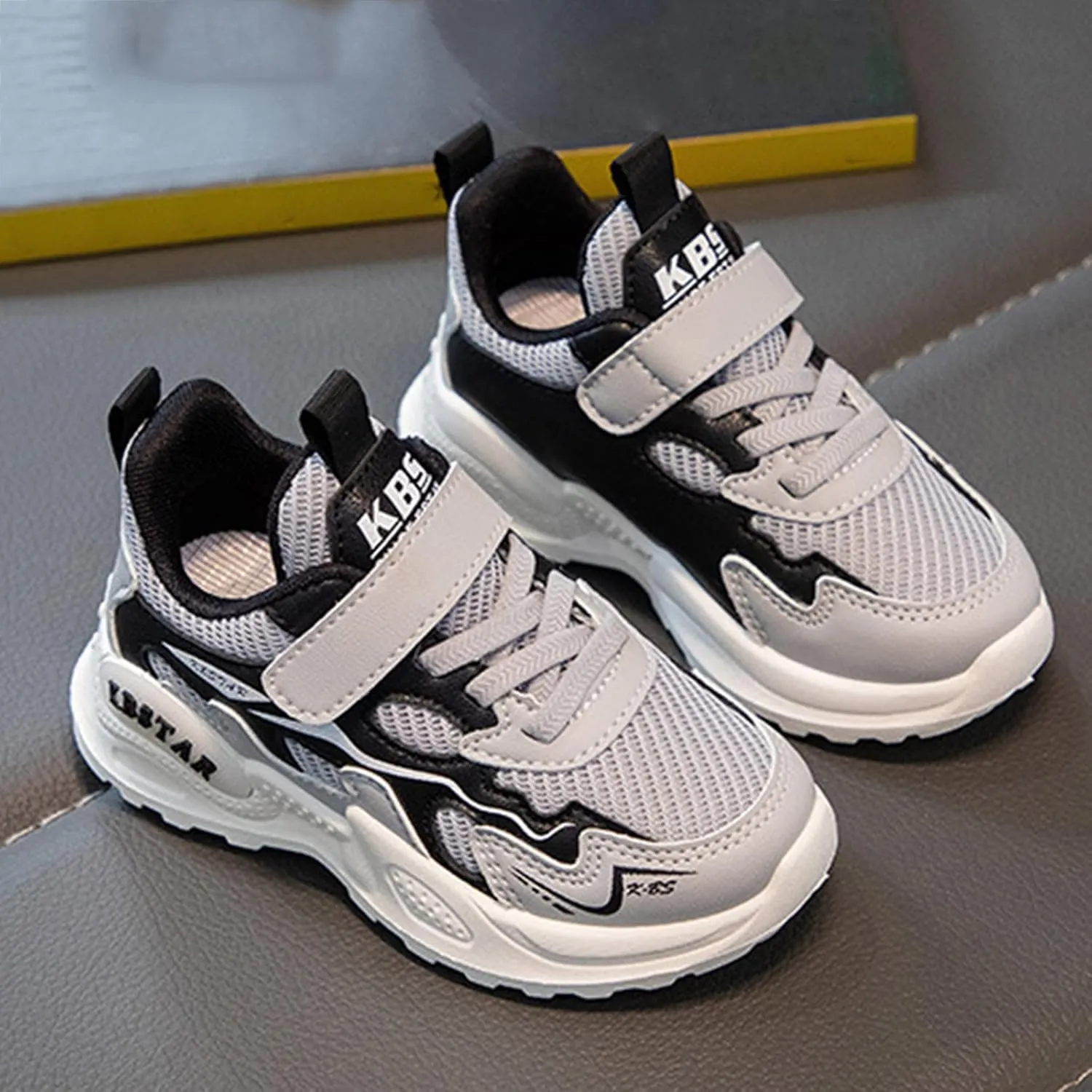 Toddler Boys Sneakers Fashion All Seasons Children Sports Girls Flat Lightweight Mesh Breathable and Breathable Shoes