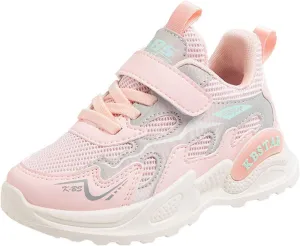 Toddler Boys Sneakers Fashion All Seasons Children Sports Girls Flat Lightweight Mesh Breathable and Breathable Shoes