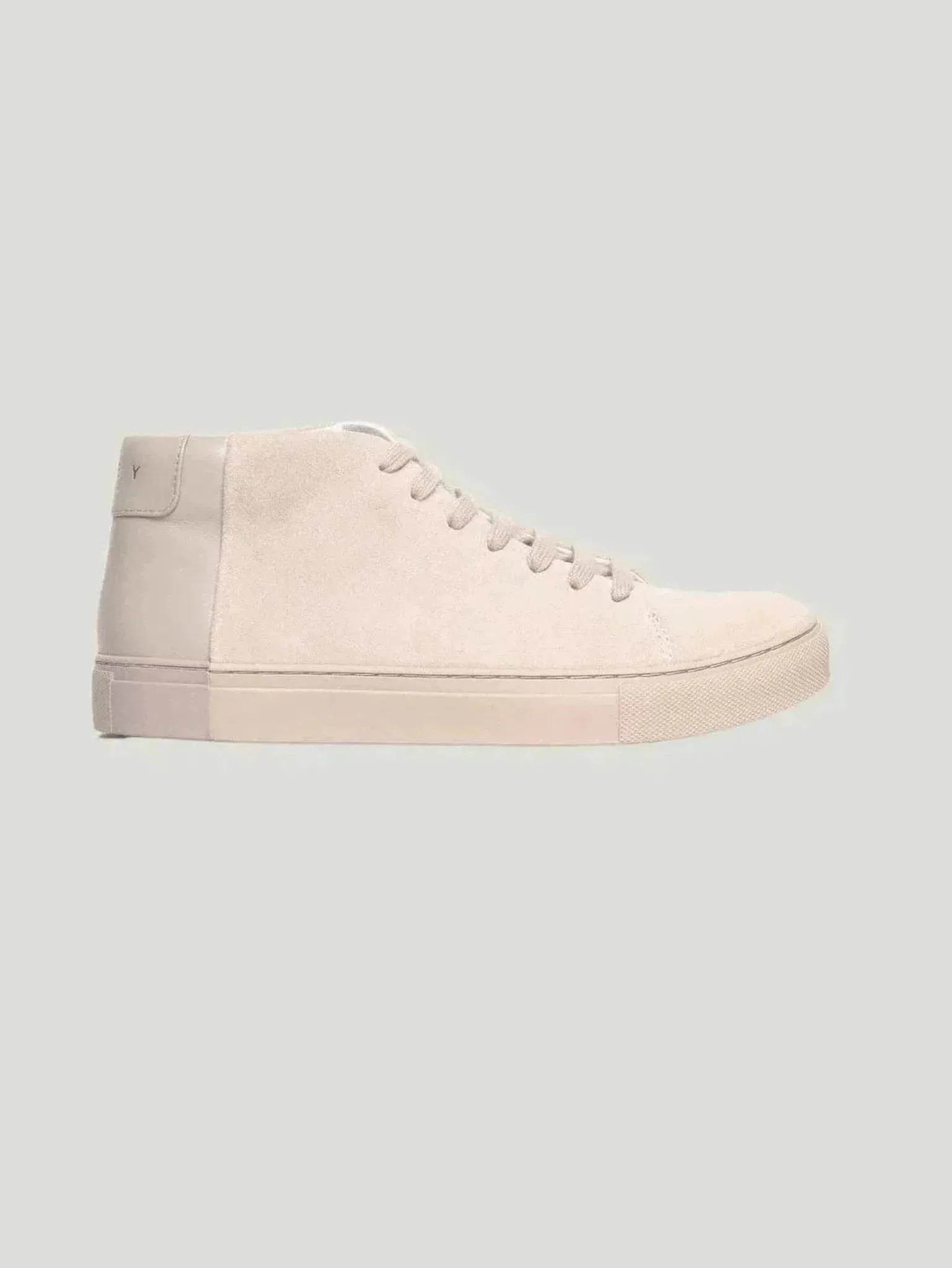 Two-Tone Nappa Mid Top Sneakers | Italian Nappa Leather & Suede | Stylish Comfort with Arch Support | One Posh Closet
