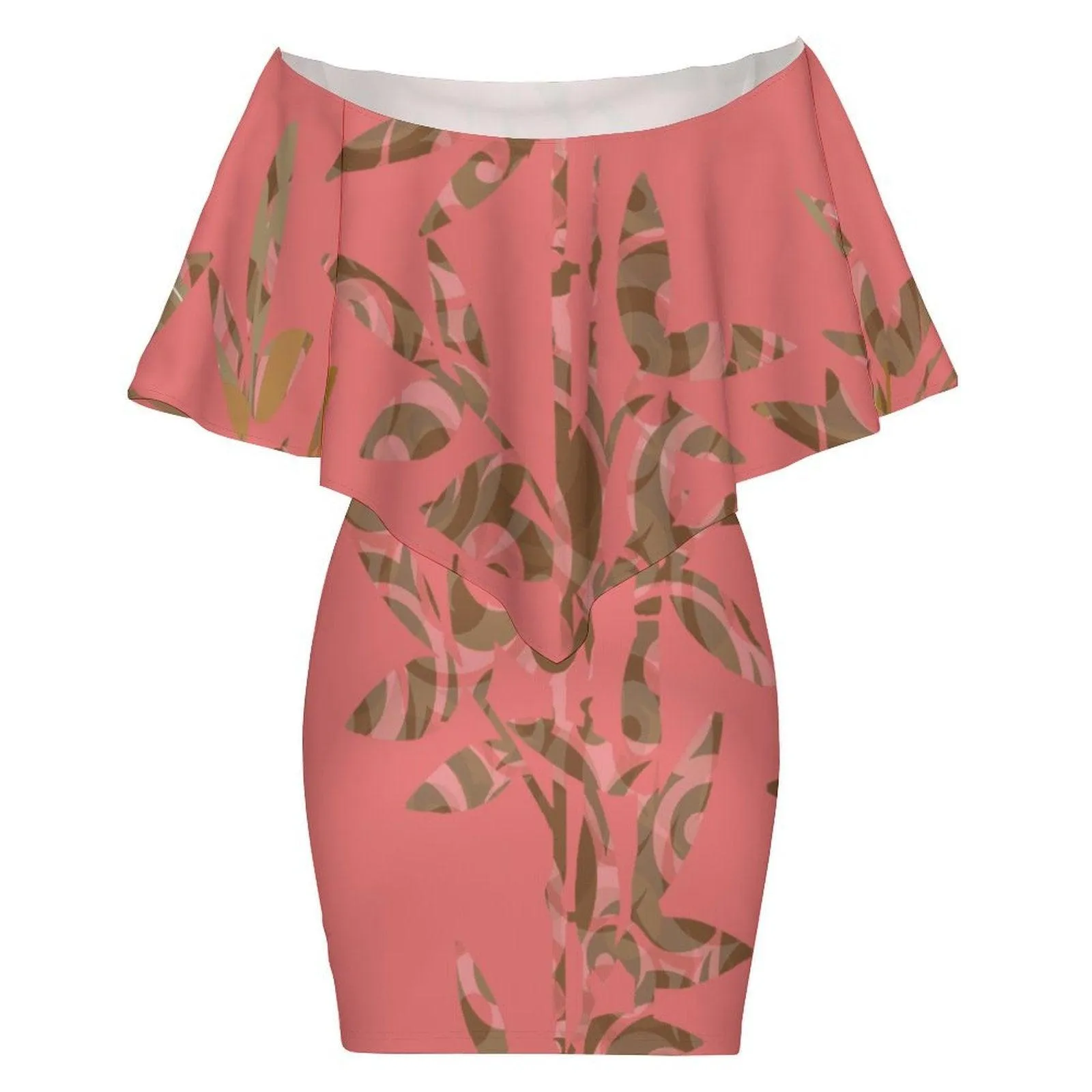 Women Shawl Dress Bamboo (MXLD017)