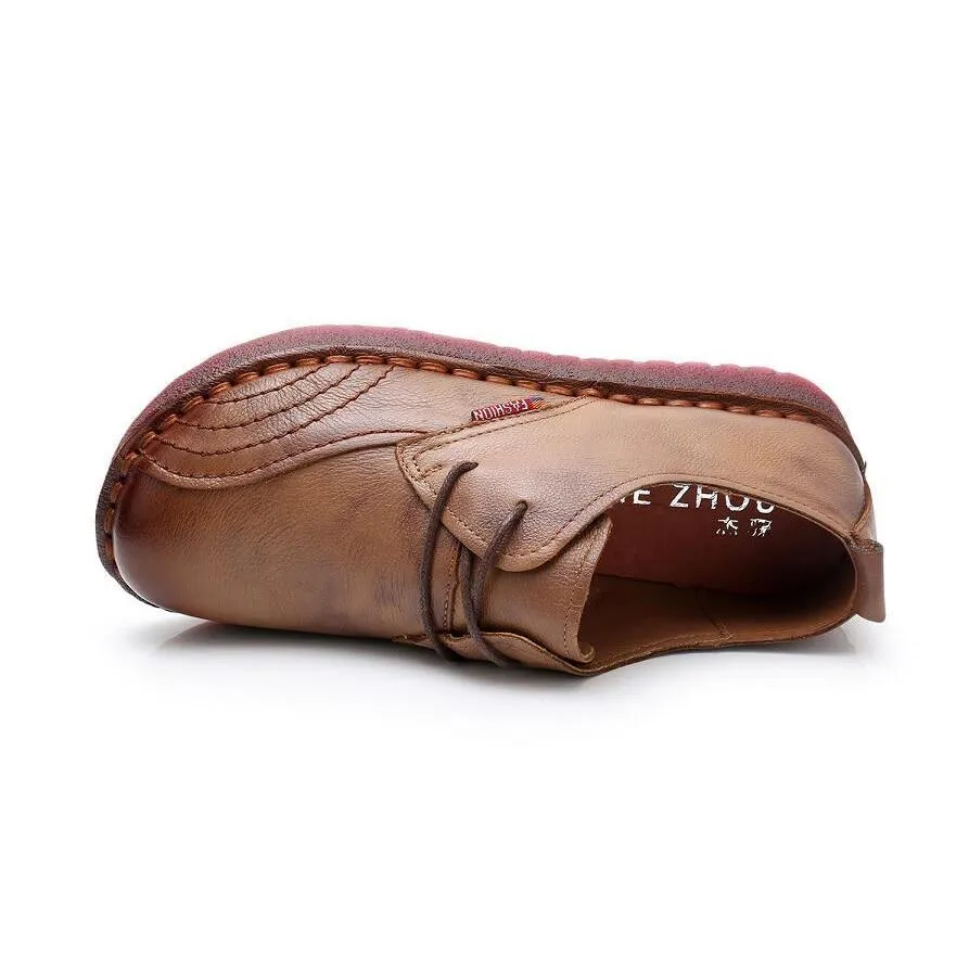 Women Shoes Casual Work Driving Shoes Women Flats Genuine Leather Flat shoe