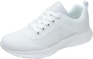 Women's Comfortable Walking Running Tennis Shoes Lace Up Mens Dress Shoes Breathable Women's Shoes Casual Chunky Sneakers Platform Tennis Shoe Trainers Shoe