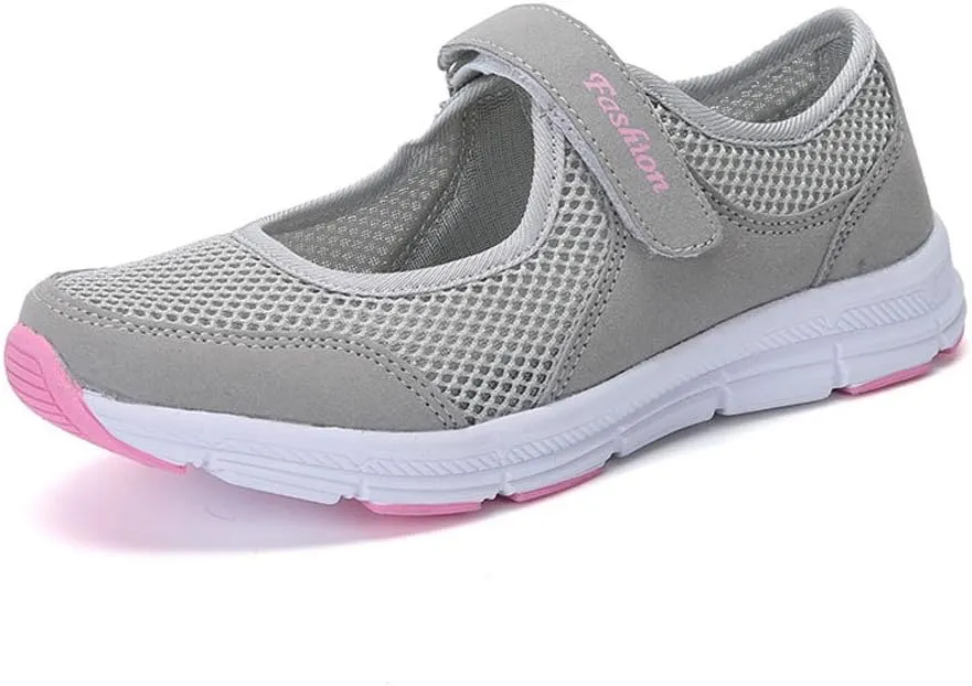 Women's Fashion Sneaker Non Slip Breathable Lightweight Comfortable Lace Up Mens Walking Shoes Wide Width Black Platform Loafers Women Women's Wide Width Sneakers