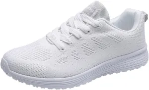 Womens Fashion Walking Running Shoes Breathable Mesh Mens Running Shoes Walking Women's Casual Shoes Brown Sneakers Waterproof Tennis Shoe Trainers Shoe
