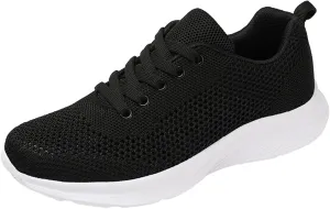 Women's Lace Up Walking Shoes Lightweight Casual Running Sneakers Tennis Shoes Womens Slip On Dress Casual Shoes Shoes Sneakers Brown Tennis Shoe Trainers Shoe
