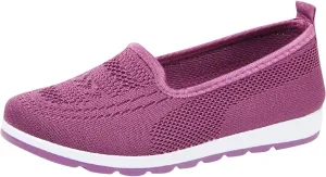 Womens Orthopedic Casual Loafers Slip On Walking Shoes with Arch Support Comfortable Sneakers Plantar Fasciitis Relief Foot Heel Pain Diabetic