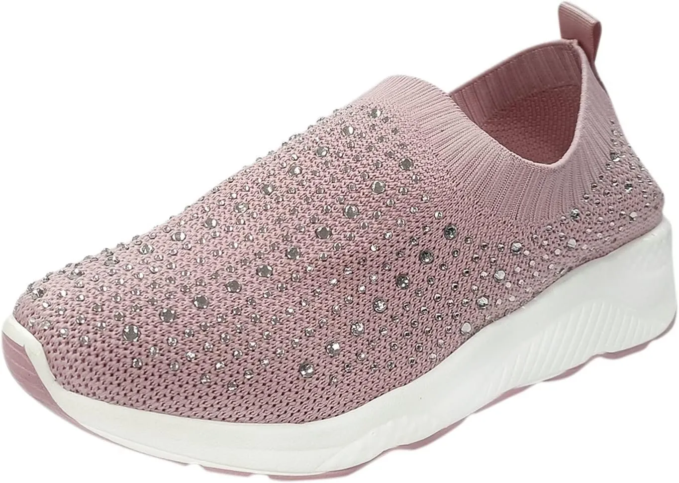 Womens Orthopedic Slip On Walking Shoes Casual Sneakers with Arch Support Comfortable Loafers Plantar Fasciitis Relief Foot Heel Pain Diabetic