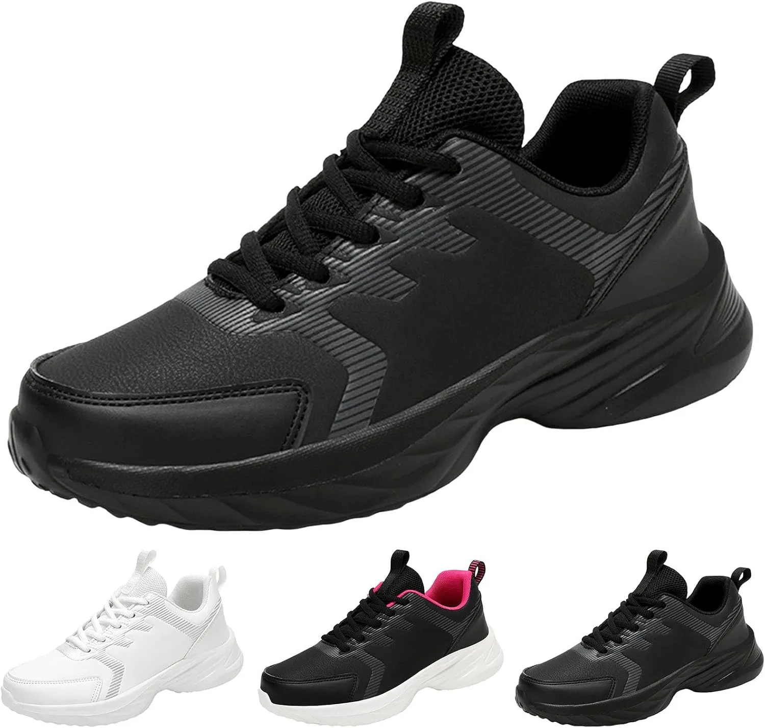 Womens Tennis Shoes Running Shoes for Women Walking Shoes Comfortable Non Slip Athletic Workout Sports Sneakers