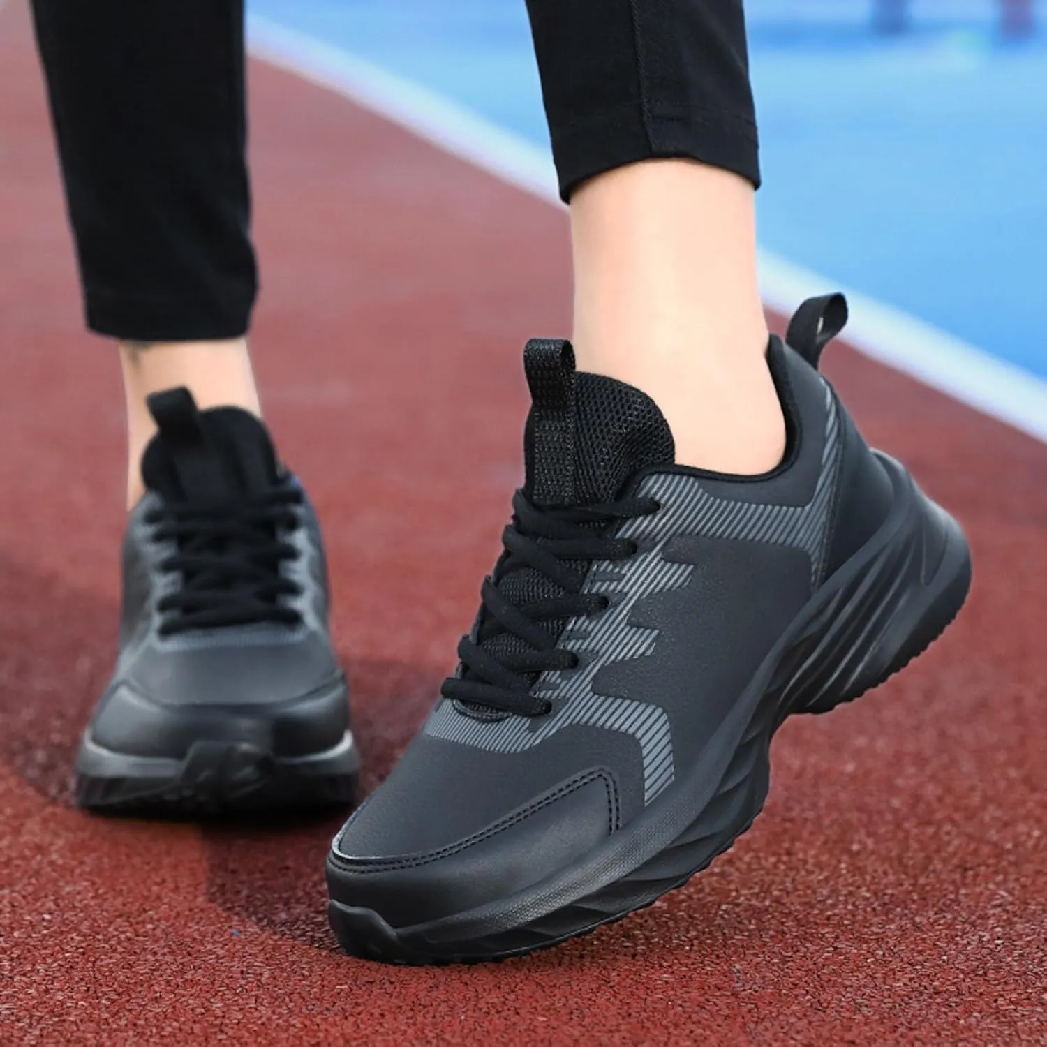 Womens Tennis Shoes Running Shoes for Women Walking Shoes Comfortable Non Slip Athletic Workout Sports Sneakers