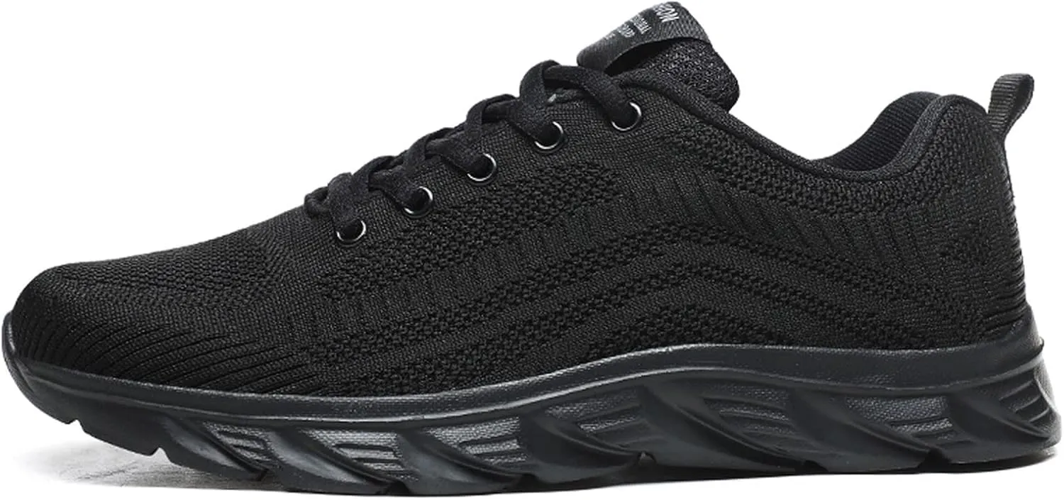 Women's Walking Shoes Mesh Breathable Lightweight Fashion Tennis Shoes Men Walking White Casual Shoes Waterproof Sneakers Brown Tennis Shoe Trainers Shoe