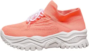 Womens Walking Shoes Sock Sneakers Comfortable Slip On Platform Running Sneaker Casual Mesh Lightweight Fashion Non Slip Tennis Athletic Shoe