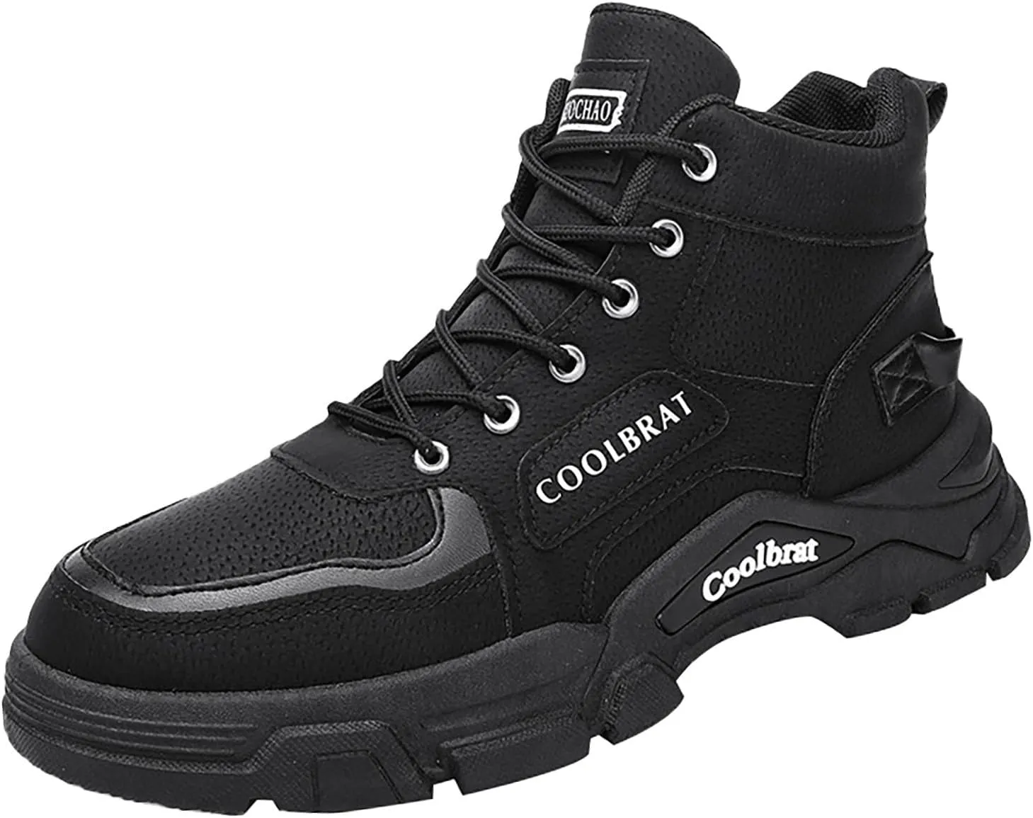 Work Boots for Men Slip On Hiking Sneakers Warm Booties Women Working Shoes Non Steel Toe Waterproof Work Shoes Non-Slip Hike Grounded Footwear