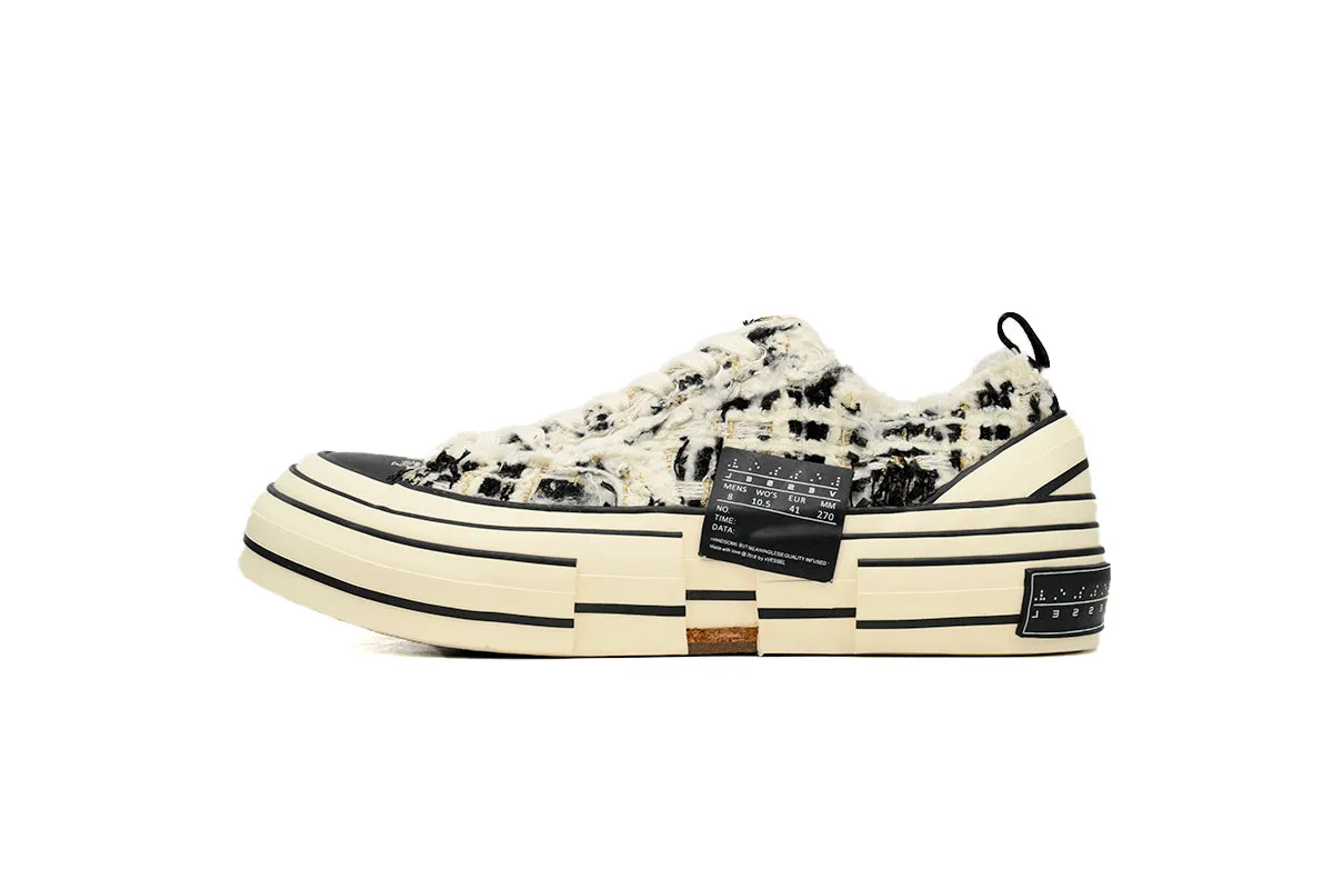 xVESSEL Black Coarse Shoe