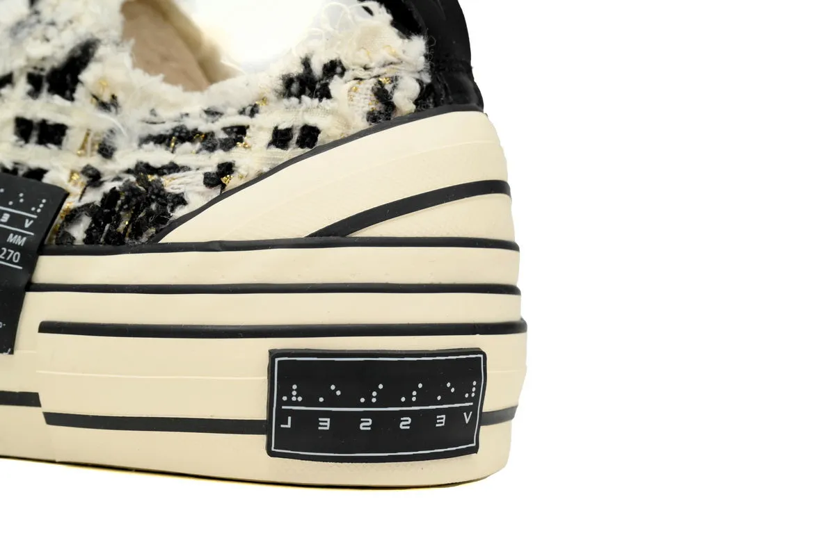 xVESSEL Black Coarse Shoe